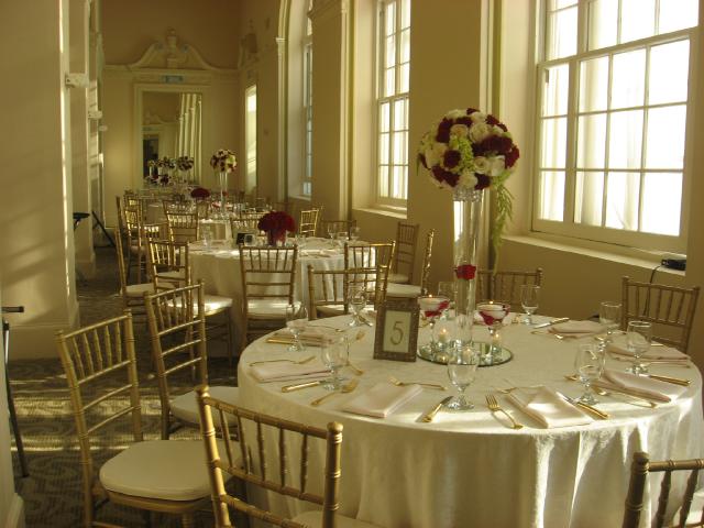 Wedding Reception Table Setting
