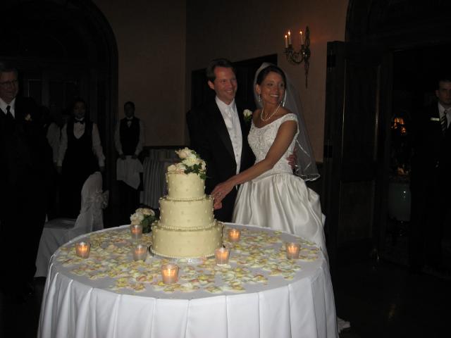 Wedding Cutting the Cake